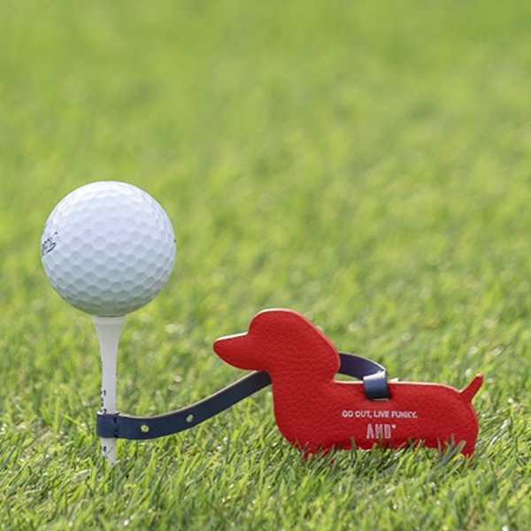 AND GOLF Buddy Charm Red Dog