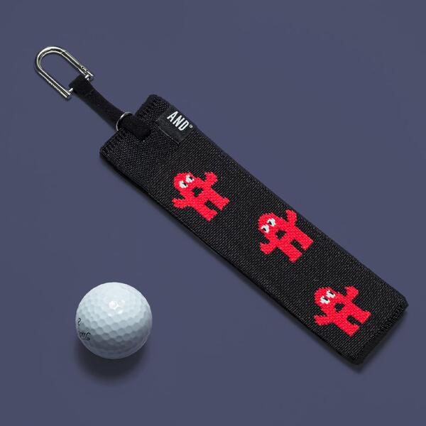 Joseph &amp;amp; Stacey, [앤디 스티커 증정]  AND GOLF Pleats Ball Towel Small ANDY Red
