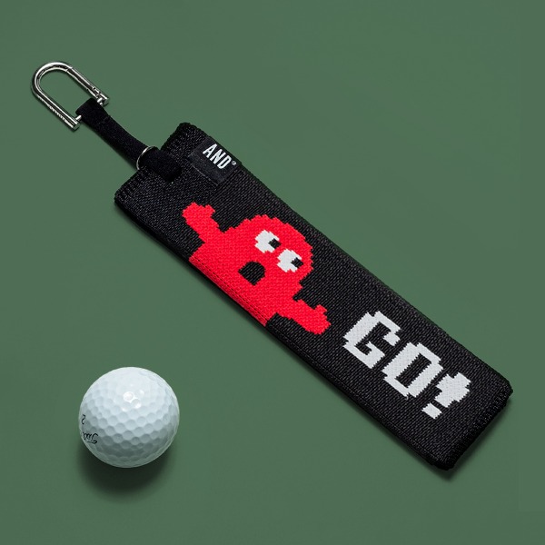Joseph &amp;amp; Stacey, [앤디 스티커 증정] AND GOLF Pleats Ball Towel Big ANDY Red